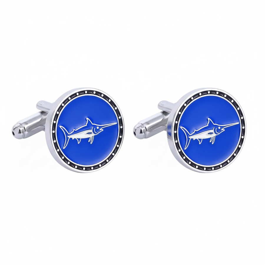 Soft Enamel Cufflinks - Custom Ribbons Now