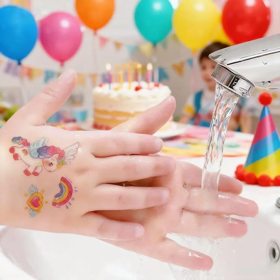 Custom Glitter Tattoos