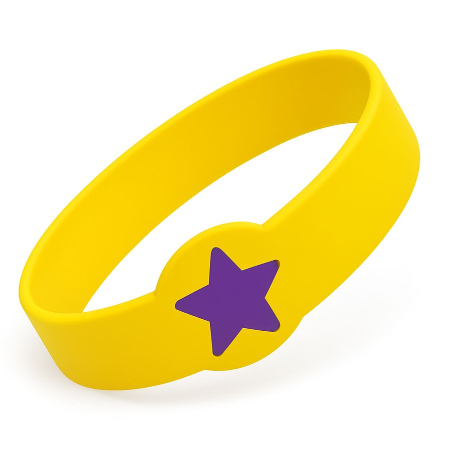 Figured Wristband - Custom Ribbons Now