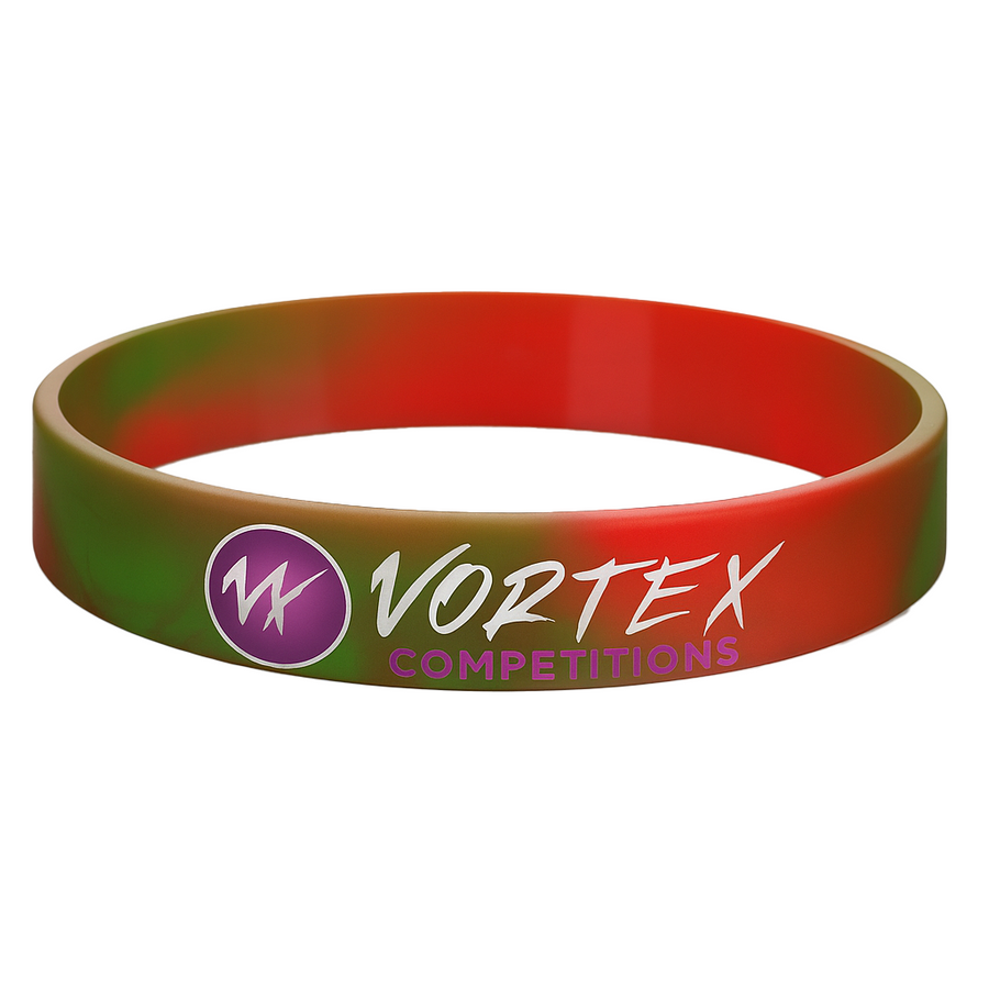 Full Color Silicone Wristbands - Custom Ribbons Now
