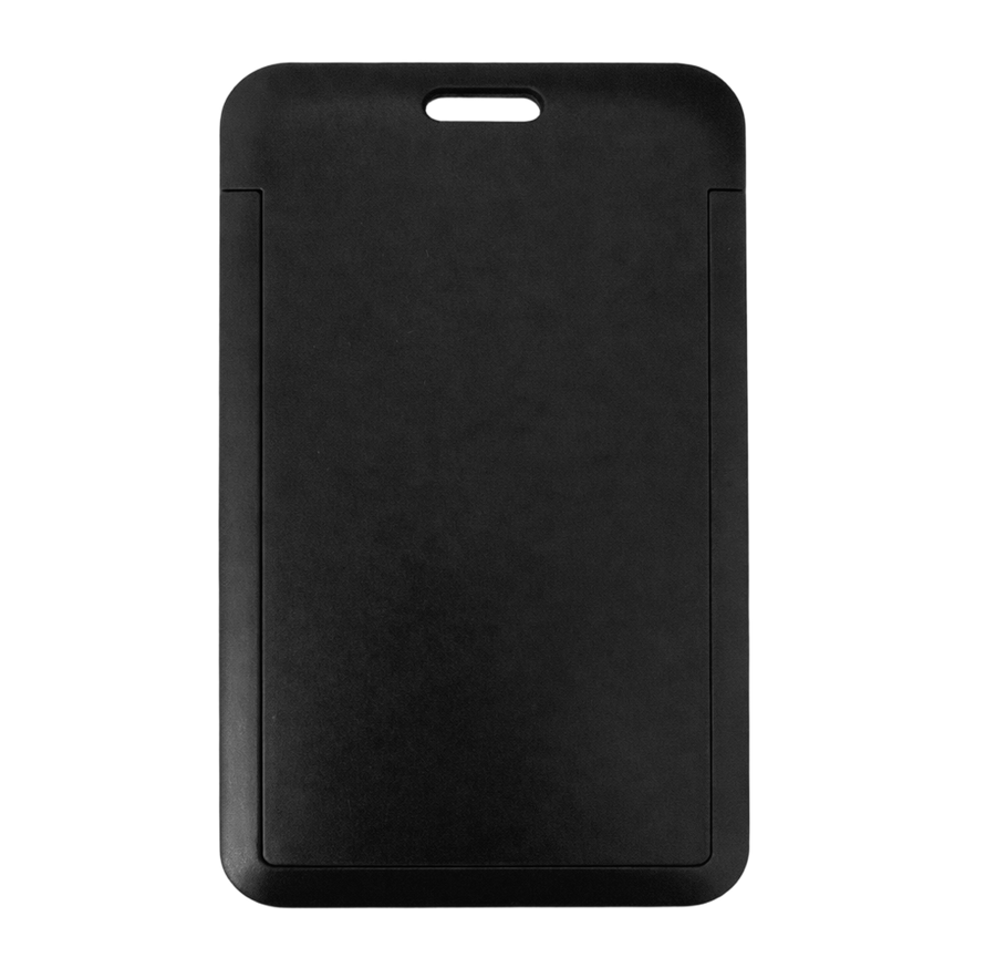 Full Color Printed Plastic Holder - Custom Ribbons Now