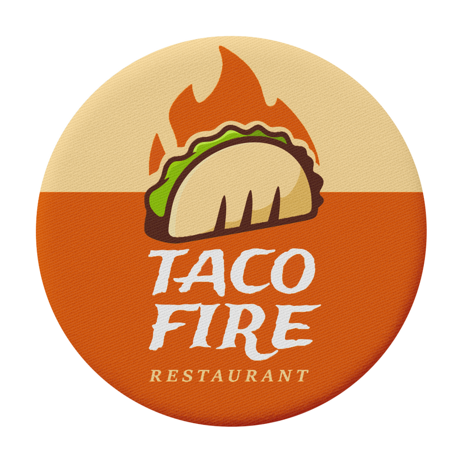 Woven Button Pins - Custom Ribbons Now