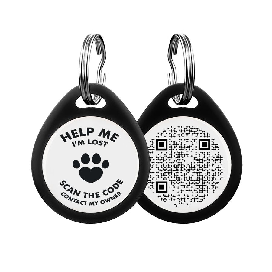 QR Dog Tags - Custom Ribbons Now