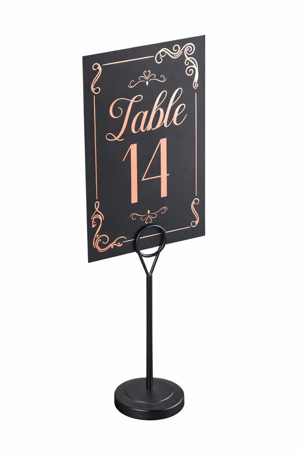 Paper Table Numbers - Custom Ribbons Now