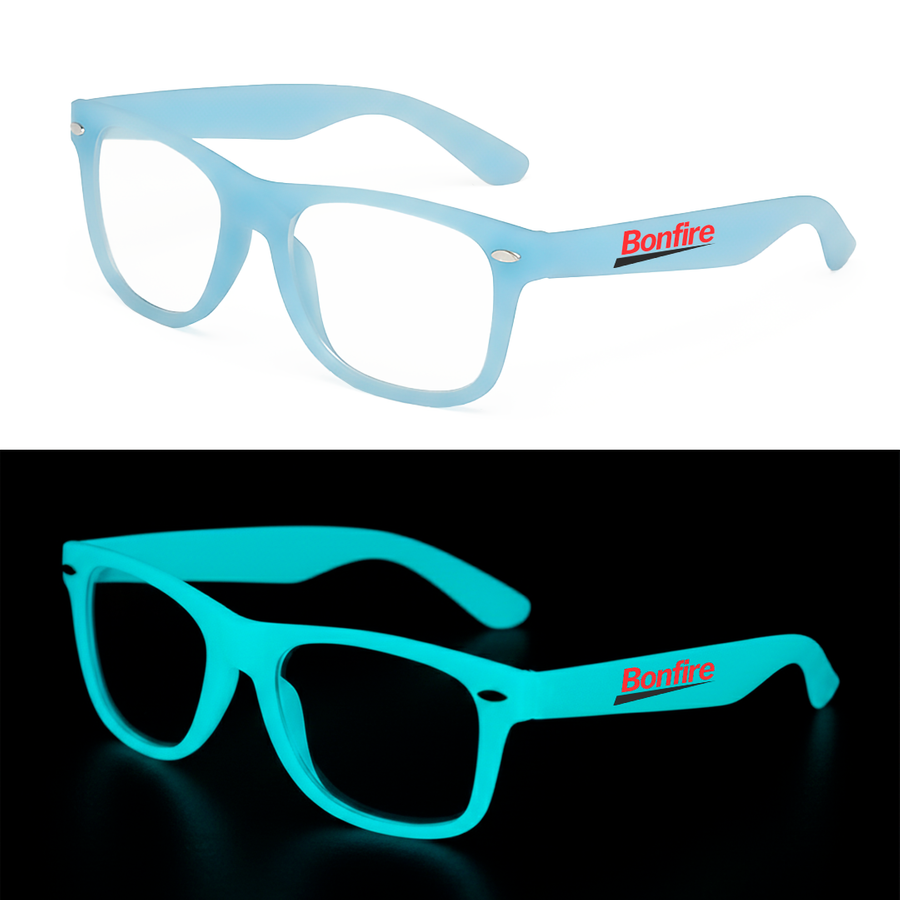 Glow-In-The-Dark Glasses - Custom Ribbons Now