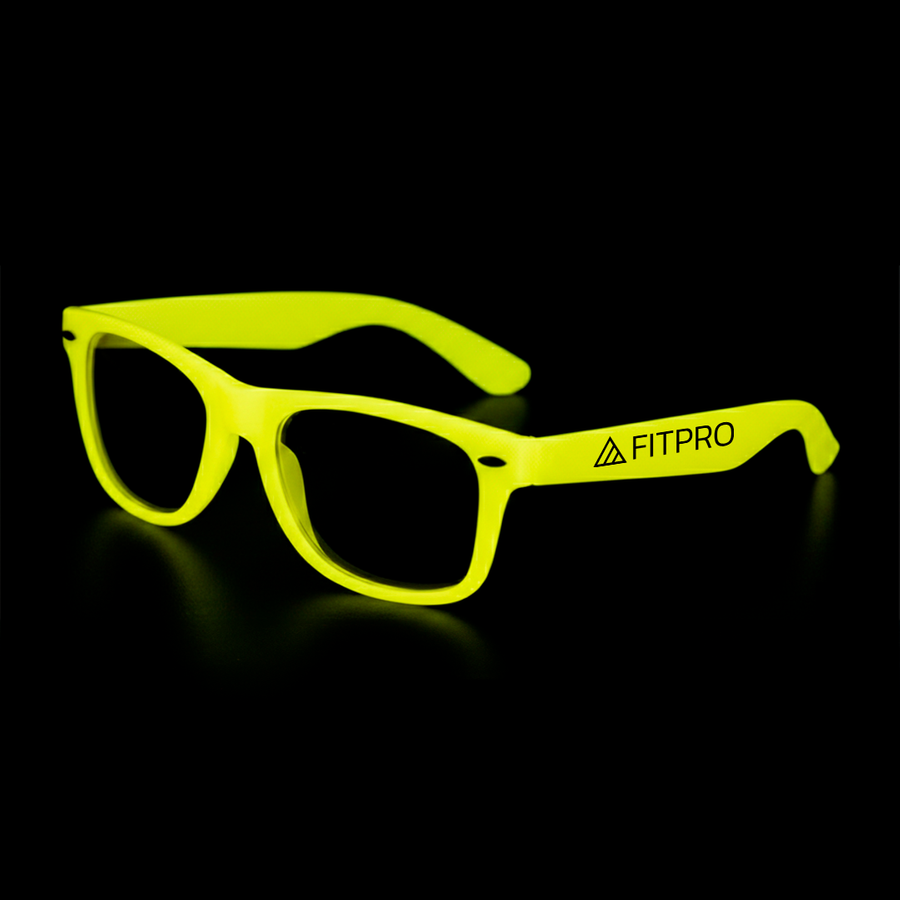 Glow-In-The-Dark Glasses - Custom Ribbons Now