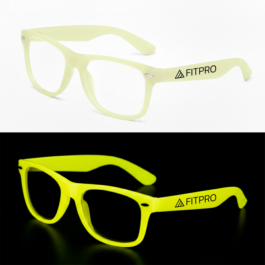 Glow-In-The-Dark Glasses - Custom Ribbons Now