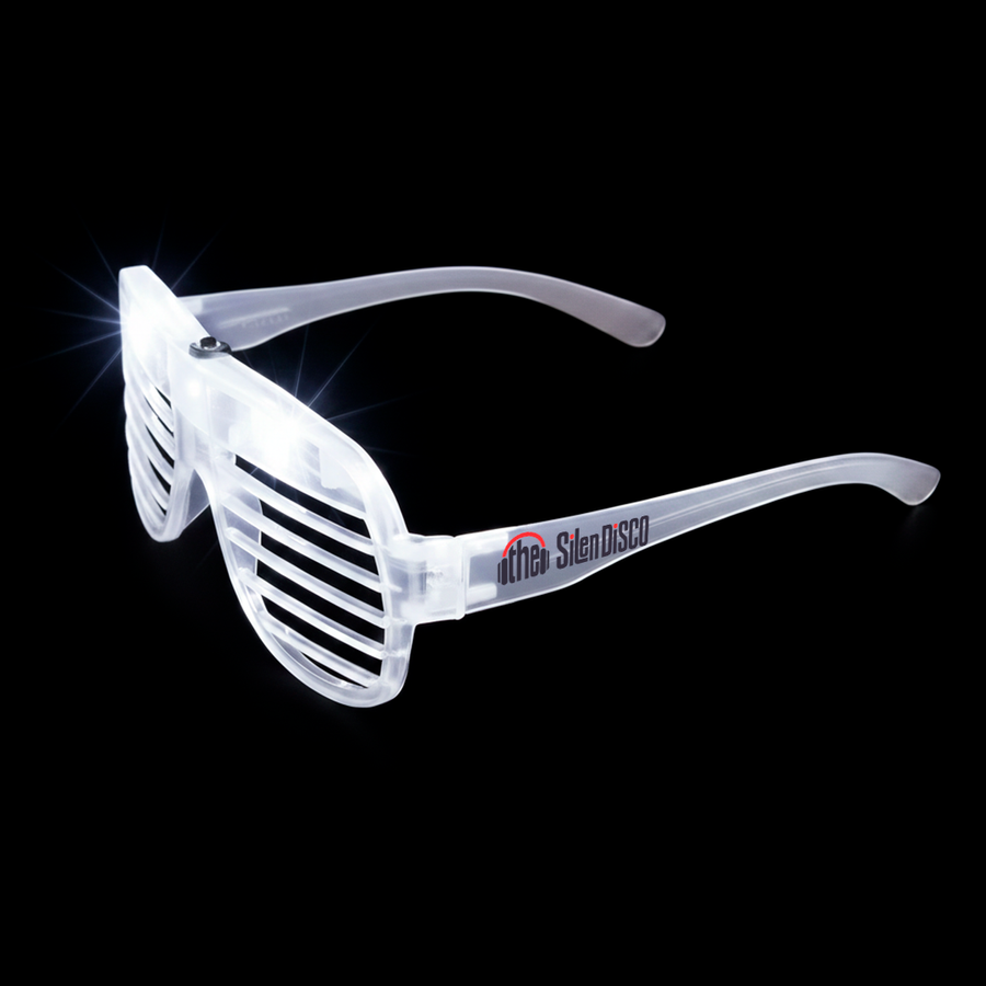 Light-Up LED Slotted Glasses - Custom Ribbons Now
