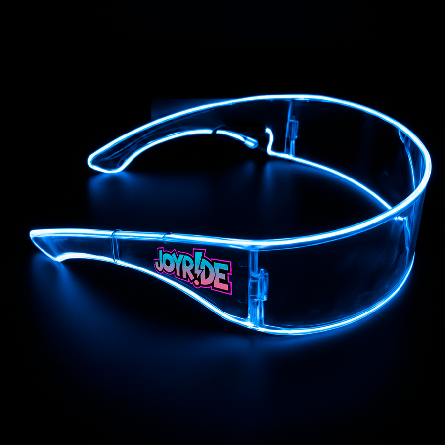 Light Up Cyber Glasses - Custom Ribbons Now