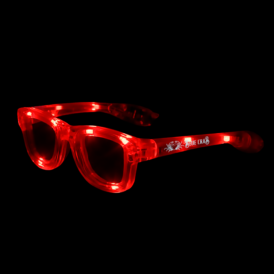 Multicolor Light Up Glasses - Custom Ribbons Now