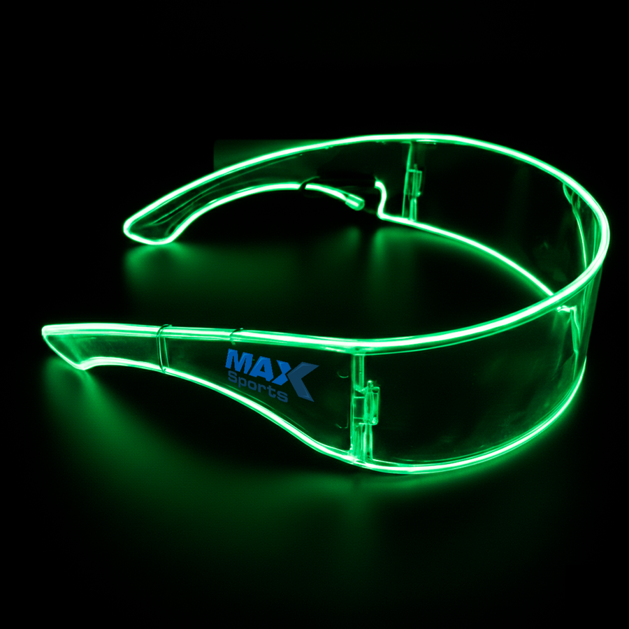 Light Up Cyber Glasses - Custom Ribbons Now