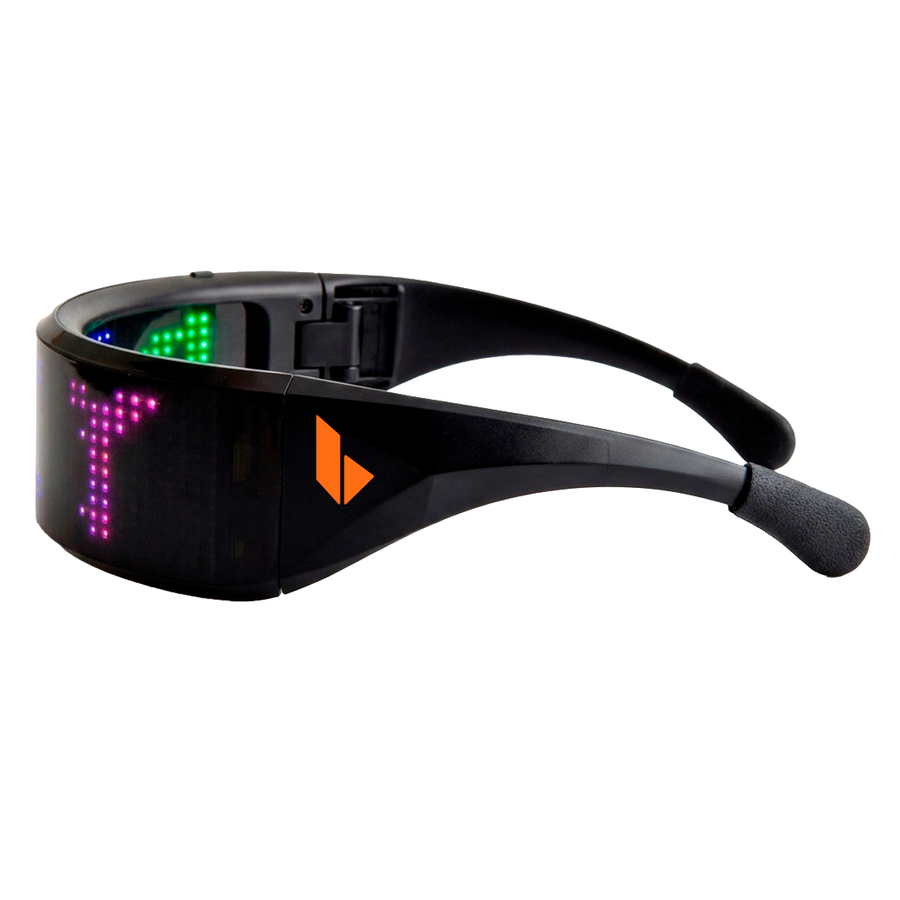 LED Light Up Glasses with Bluetooth - Custom Ribbons Now