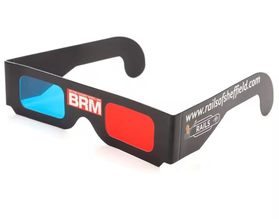 Paper 3D/Anaglyph Glasses - Custom Ribbons Now