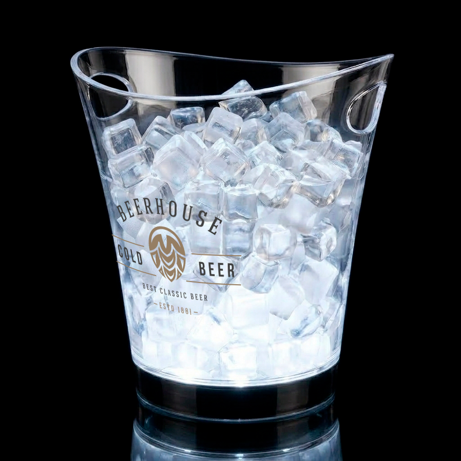 Classic Light-Up Drink Buckets - Custom Ribbons Now