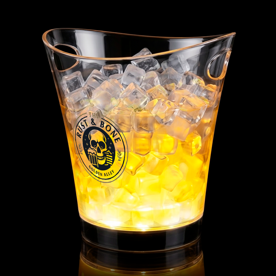 Classic Light-Up Drink Buckets - Custom Ribbons Now