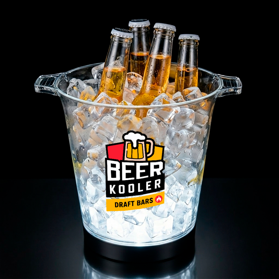 Multi-Color Light-Up Drink Buckets - Custom Ribbons Now