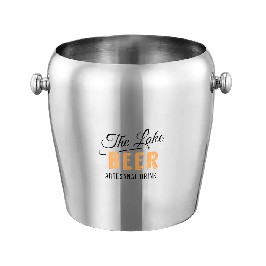 Stainless Steel Champagne Barrels - Custom Ribbons Now