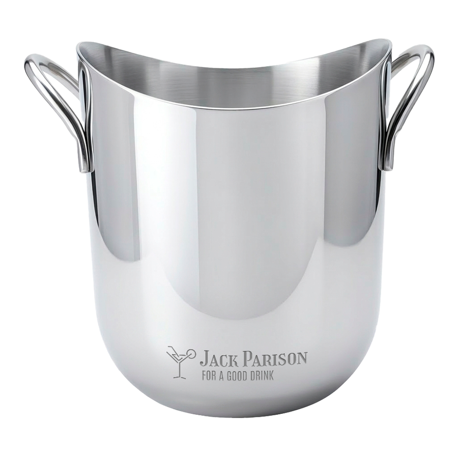 Stainless Steel Party Buckets - Custom Ribbons Now