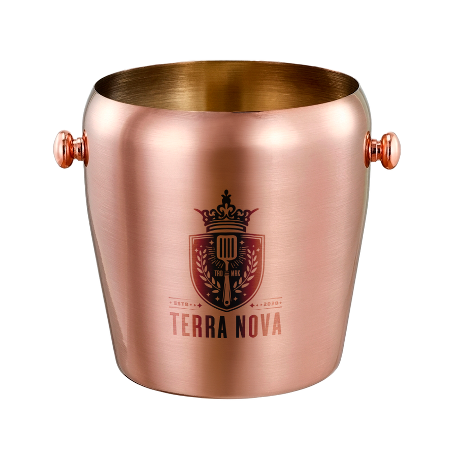Stainless Steel Champagne Barrels - Custom Ribbons Now