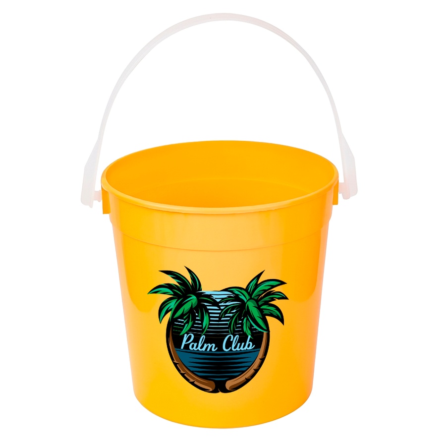 Colored Drink Buckets - Custom Ribbons Now