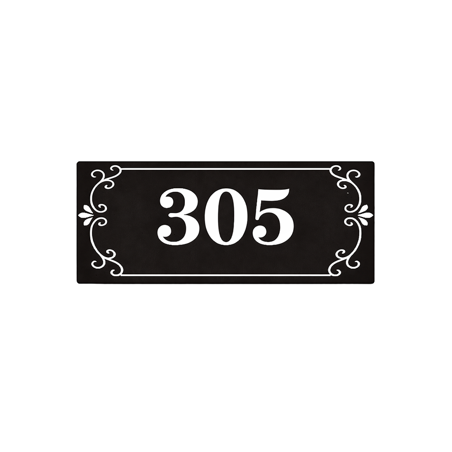 Bespoke Door Number Plates - Custom Ribbons Now