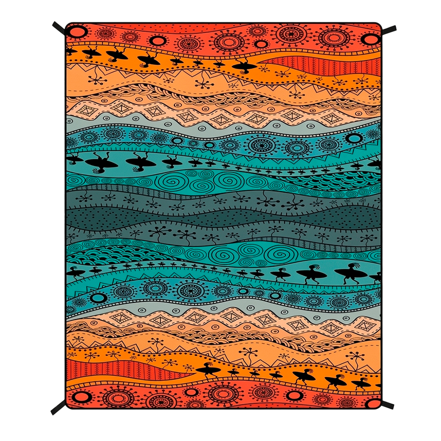 Windproof Beach Mats - Custom Ribbons Now