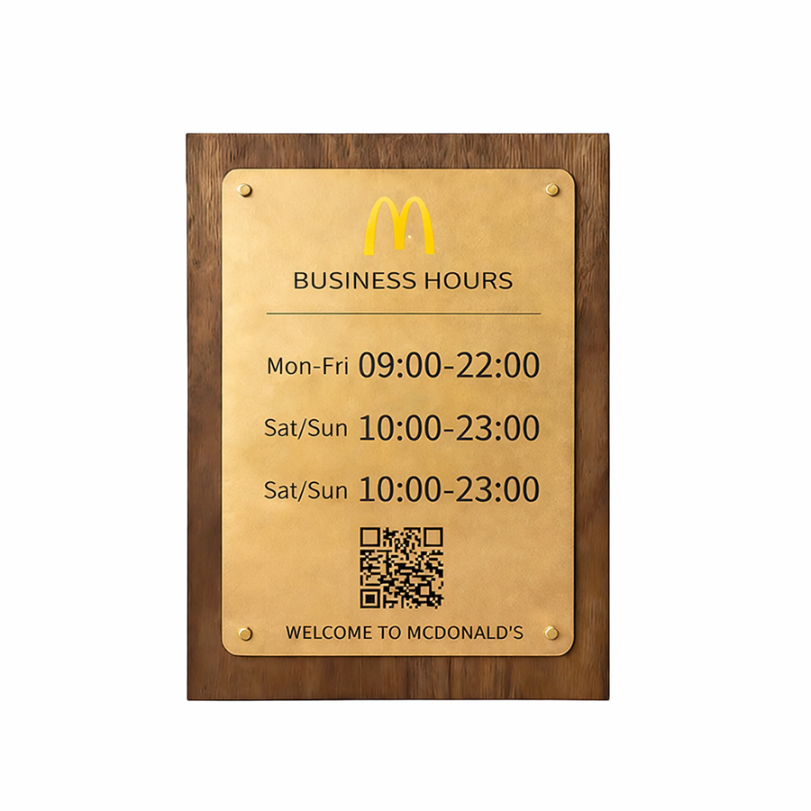 Door Plaques - Custom Ribbons Now