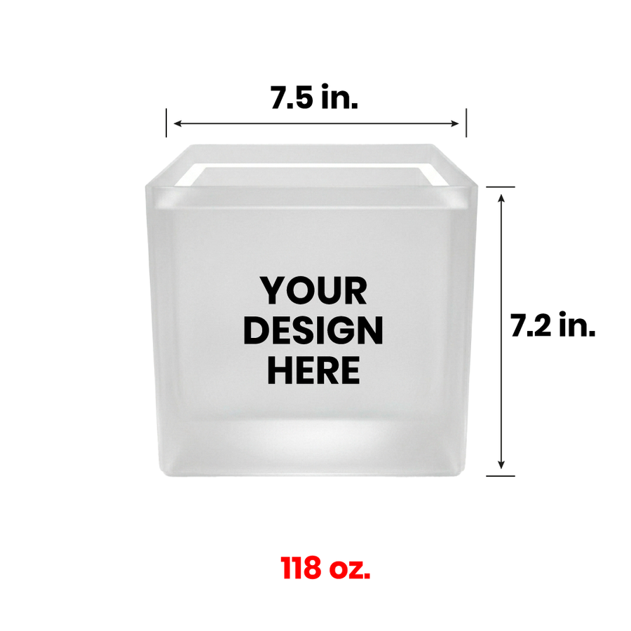 LED Frosted Drink Cubes - Custom Ribbons Now