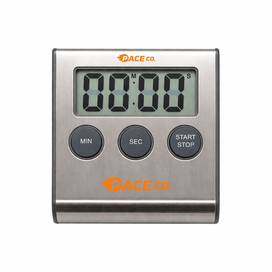 Brushed Steel Timers - Custom Ribbons Now