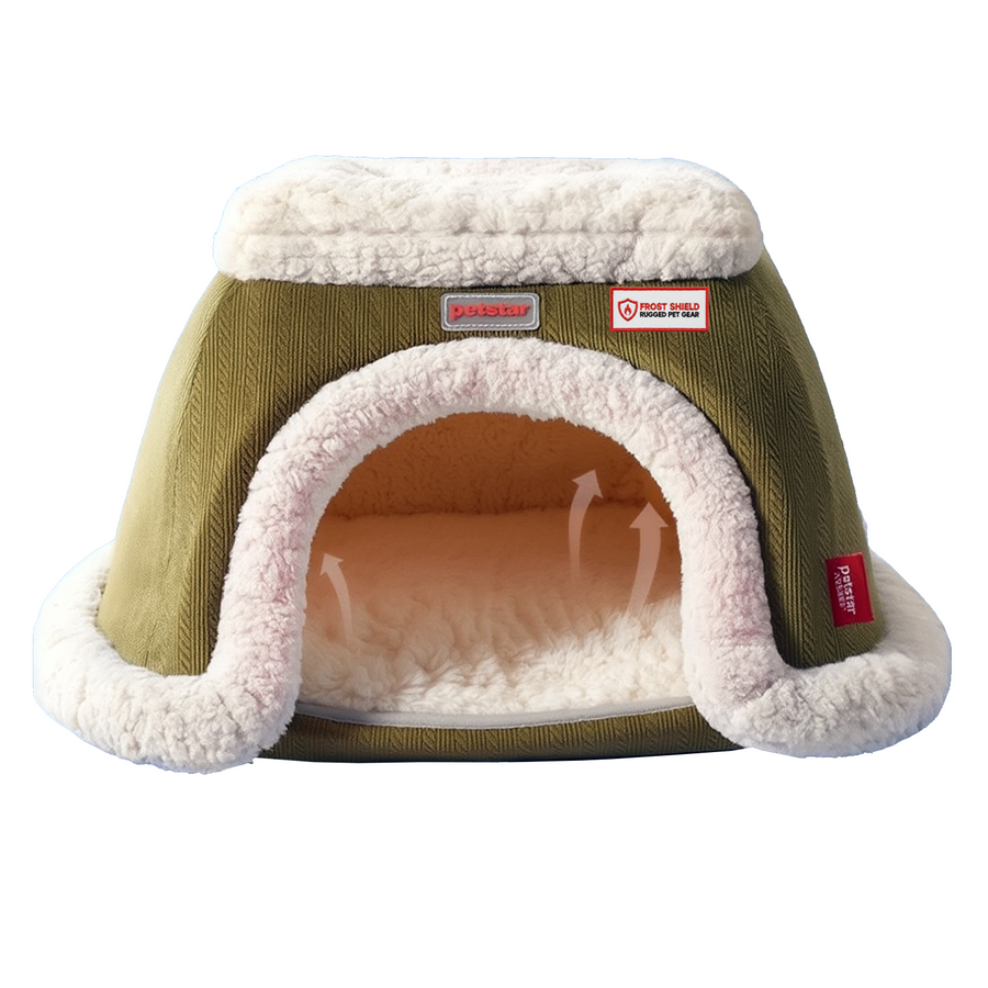Cozy Cave Thermal Pet Nests - Custom Ribbons Now