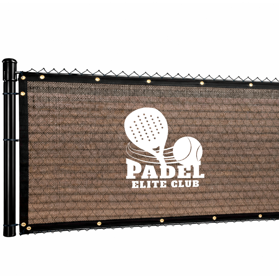 Custom 85% Blockage Fence Screen - Custom Ribbons Now