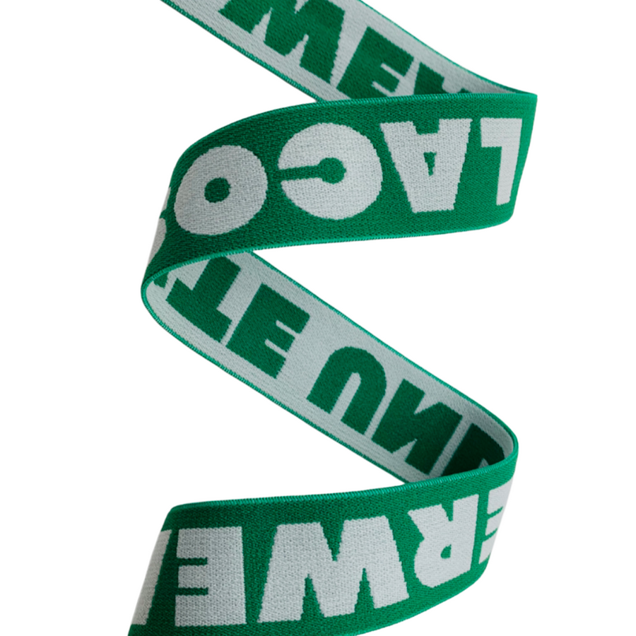 Flat Jacquard Elastic Bands - Custom Ribbons Now