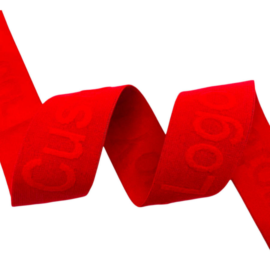 Embossed Jacquard Elastic Bands - Custom Ribbons Now
