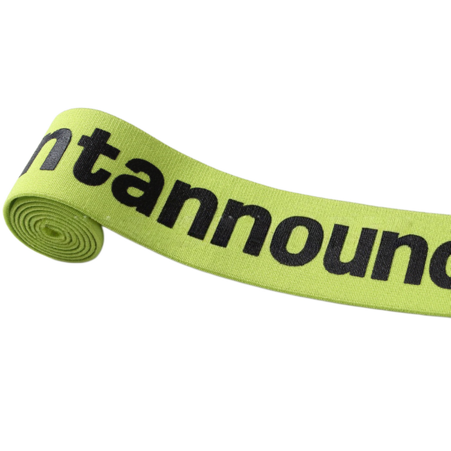 Silkscreen Printed Elastic Bands - Custom Ribbons Now