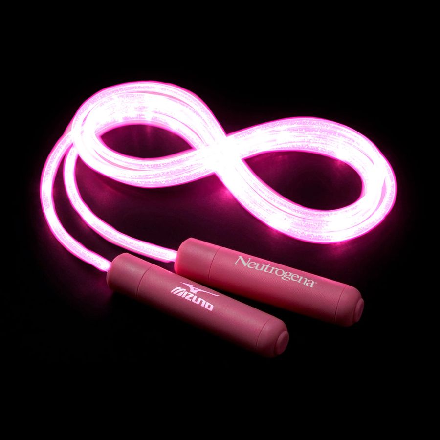PVC Fiber Optic Light-Up Jump Rope - Custom Ribbons Now