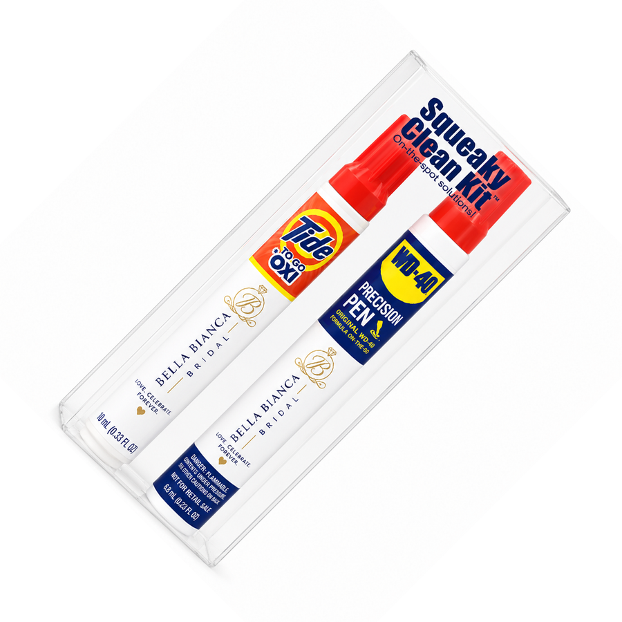 Squeaky Clean Kit - WD-40® Precision Pens and Tide® to Go + Oxi Travel Kits - Custom Ribbons Now