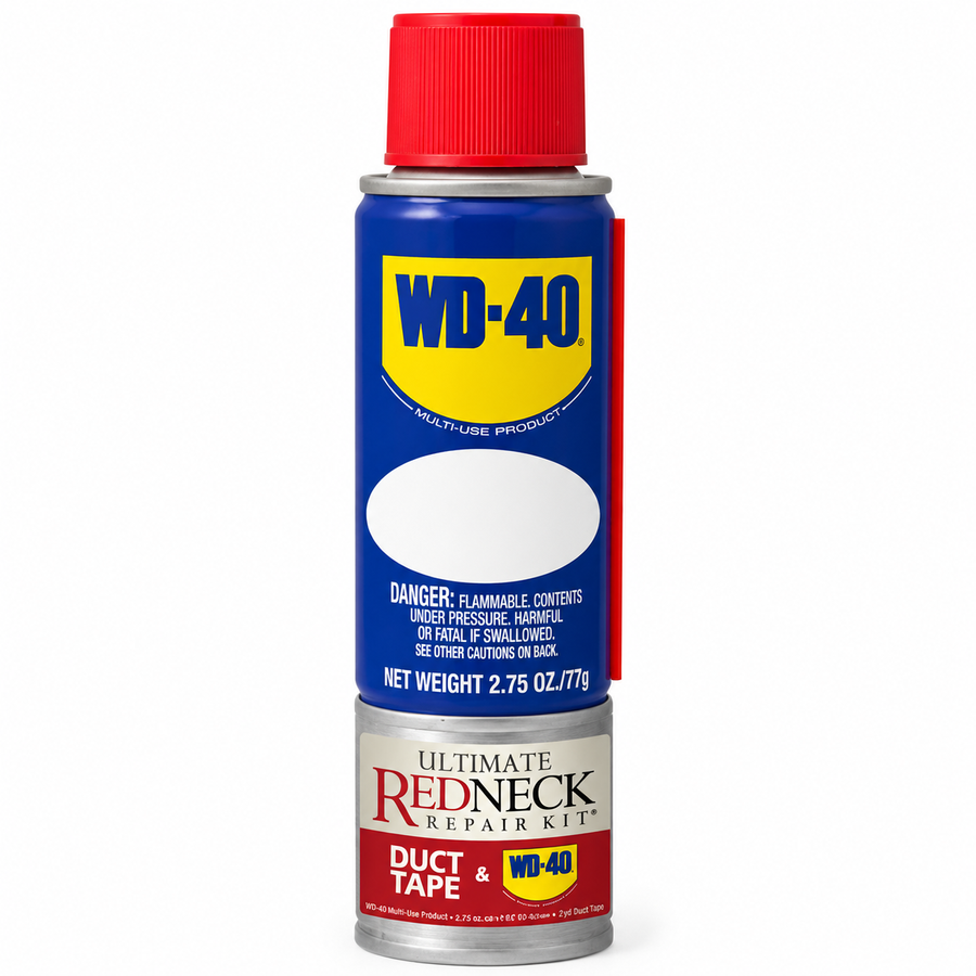 Ultimate Fix-All Kits, WD-40 2.75 oz Handy Cans and 6 yards of Duct Tapes - Custom Ribbons Now