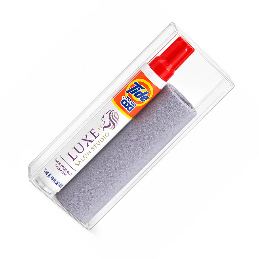 Tide® to Go + Oxi Stain Remover Travel Kits with Premium Microfiber Cloths - Custom Ribbons Now