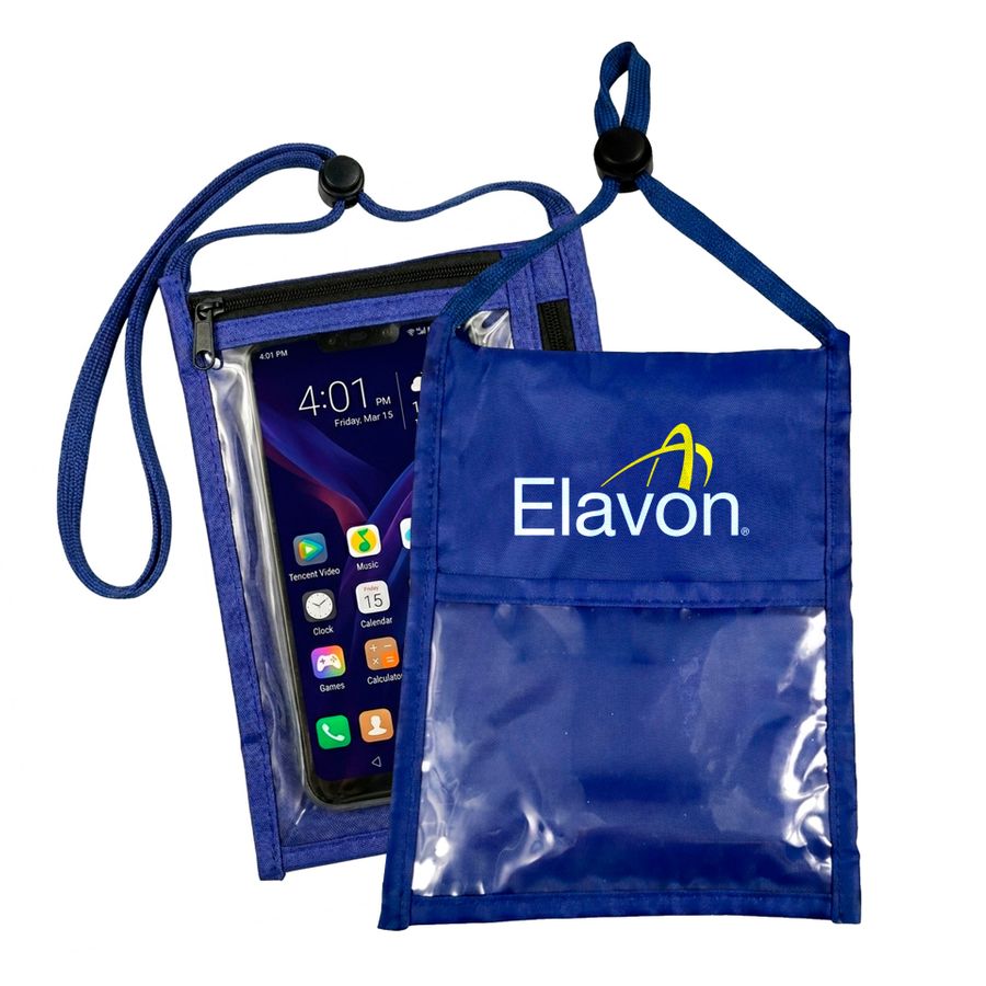 Phone Pocket Neck Wallets - Custom Ribbons Now