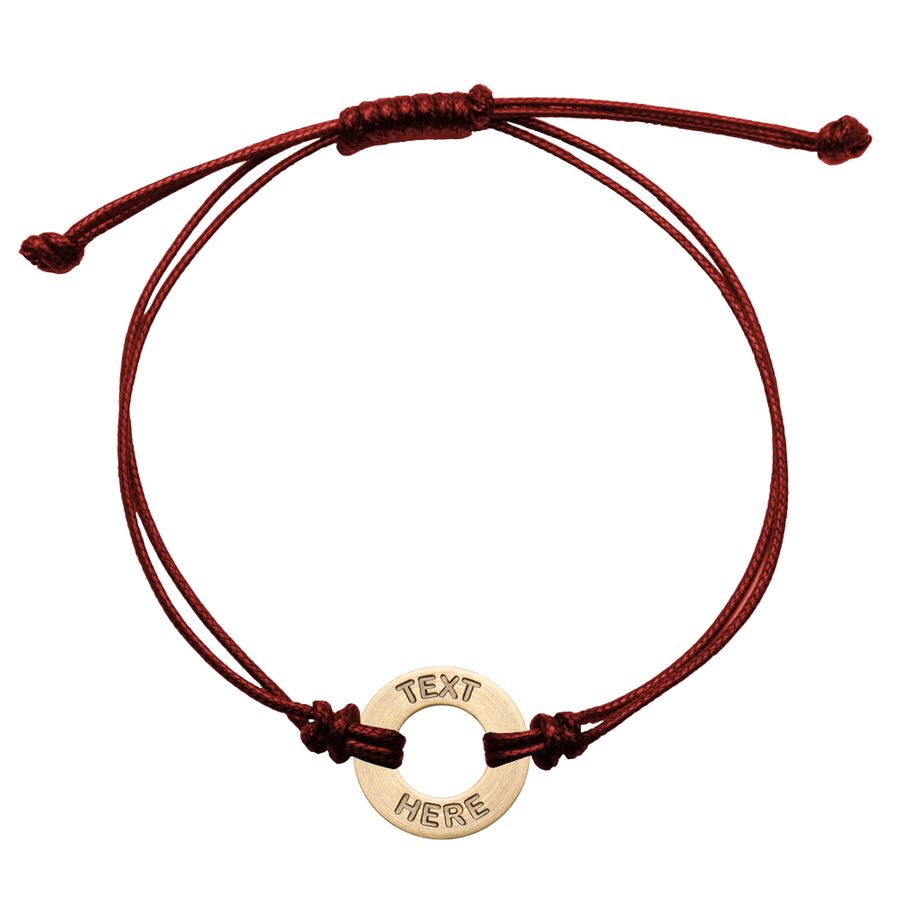 Engrave Me Bracelet - Custom Ribbons Now