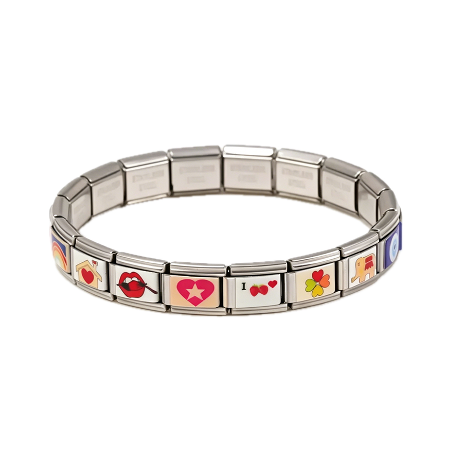 Italian Charm Bracelets - Custom Ribbons Now