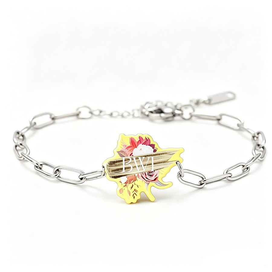 Offset Printing Charm Bracelets - Custom Ribbons Now