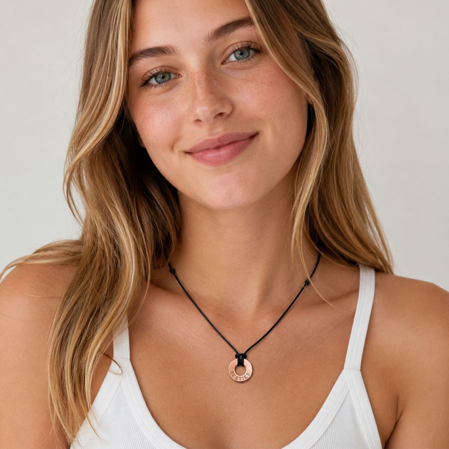 Engrave Me Necklace - Custom Ribbons Now
