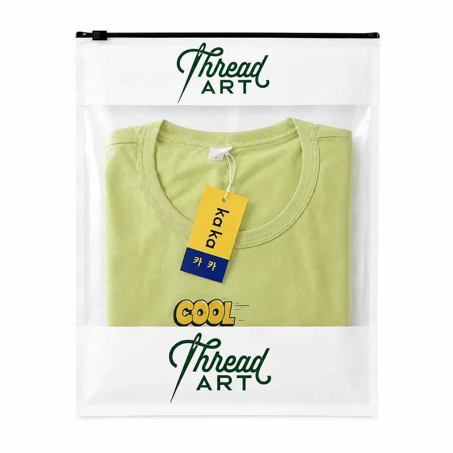Kraft Paper Zipper Bags - Custom Ribbons Now