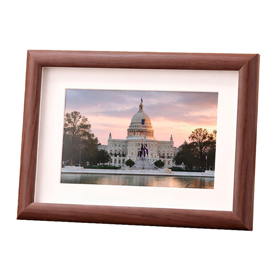 Wooden Desktop Photo Frames - Custom Ribbons Now