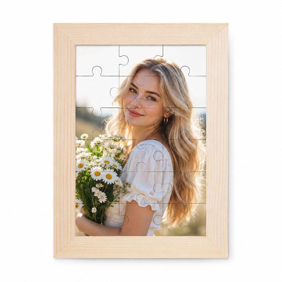 Puzzle Photo Frames - Custom Ribbons Now
