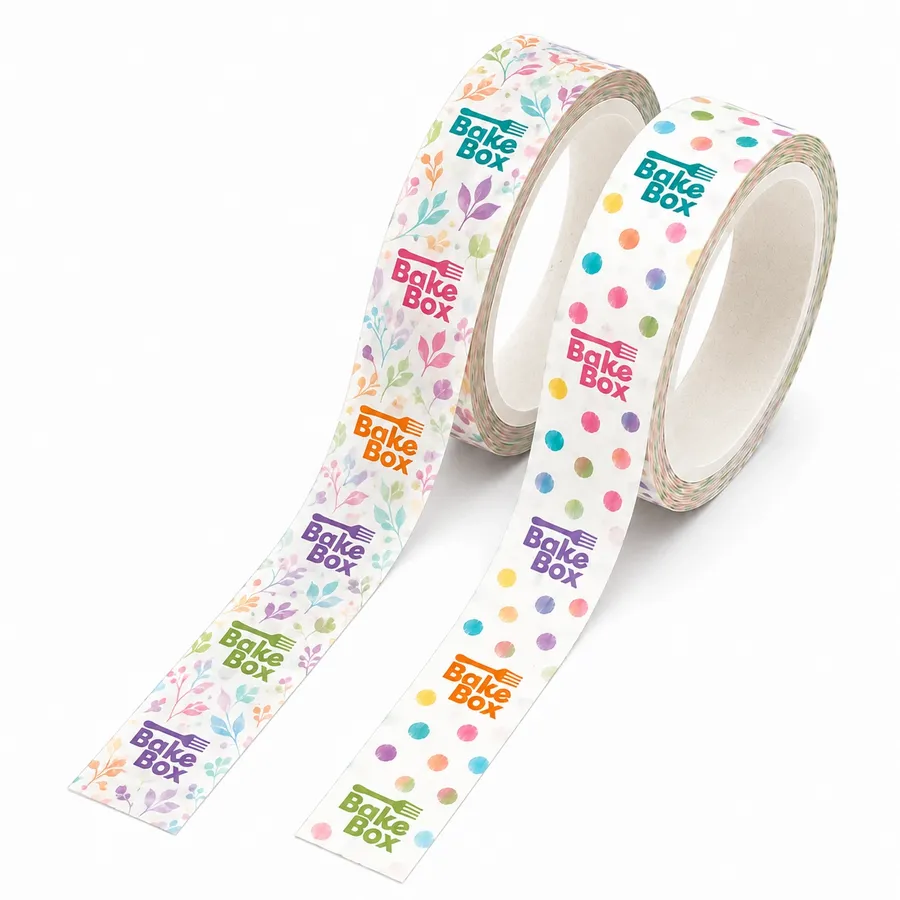 Full Color Washi Tapes - Custom Ribbons Now