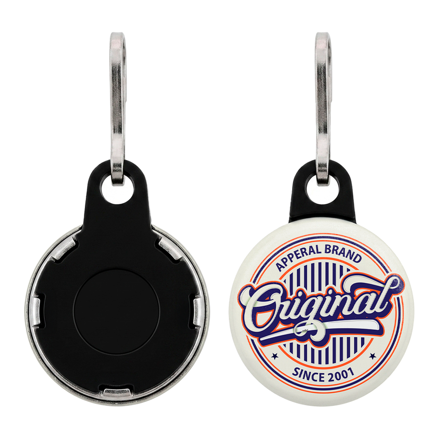 Button Zipper Pullers - Custom Ribbons Now
