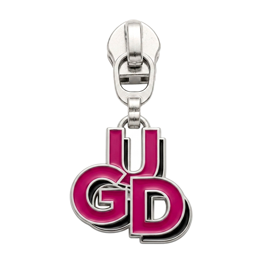 Hard Enamel Metal Zipper Pullers - Custom Ribbons Now