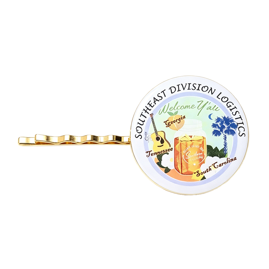 Offset Printing Metal Hair Clips - Custom Ribbons Now